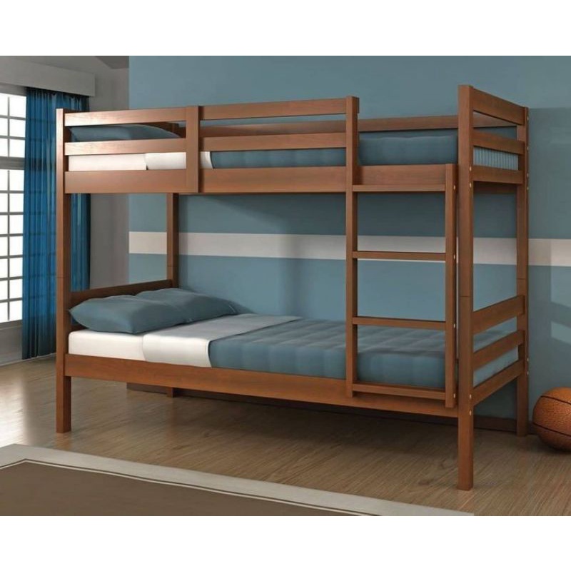 ranjang susun kayu jati