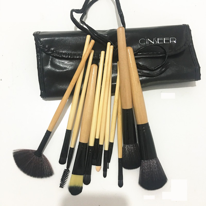 BRUSH MAKE UP SET BRUSH SET KUAS TABUNG KUAS MAKE UP SET 12PCS