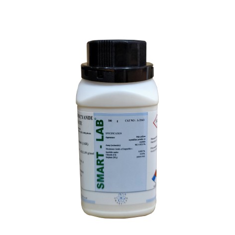 POTASSIUM FERROCYANIDE 500GR SMART LAB BEST QUALITY