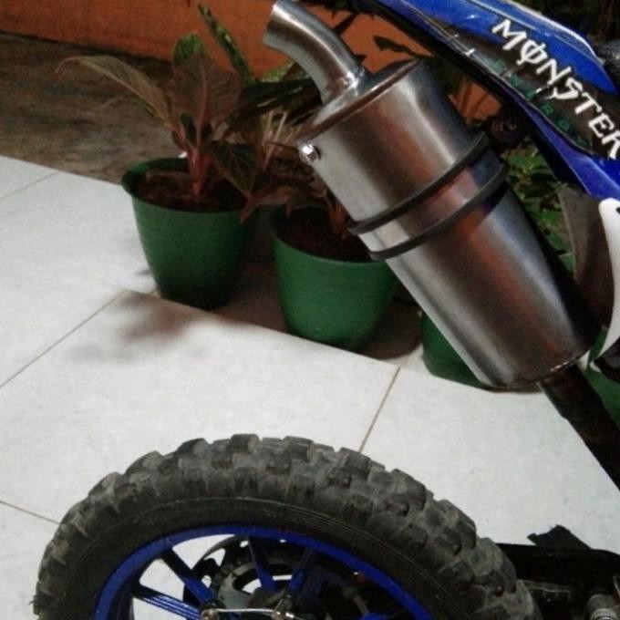 Diskon Peredam Suara Knalpot/Silencer Knalpot Motor Mini 2Tak 49Cc Promo