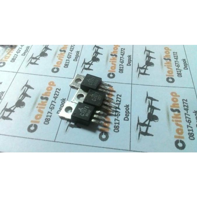 RF IC TR TRANSISTOR C1971 1971 2SC1971 SECOND ORI