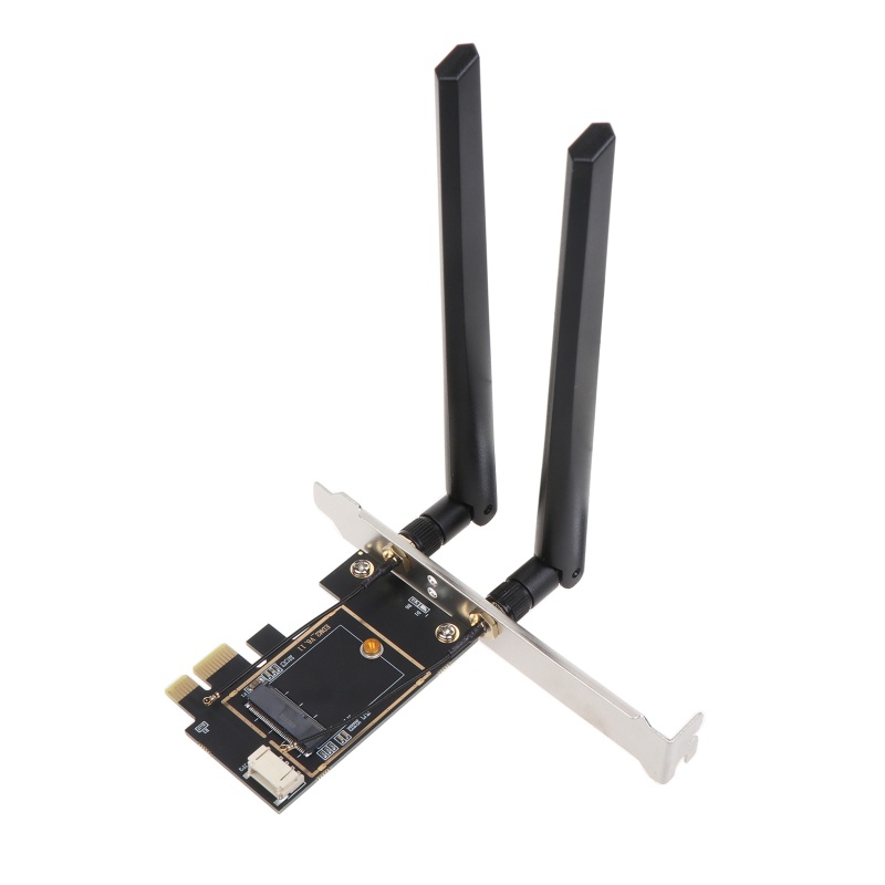 Btsg Card Mini Pci-e Ke Untuk M.2 NGFF WIFI Adapter Untuk Desktop PC Wlan Connect