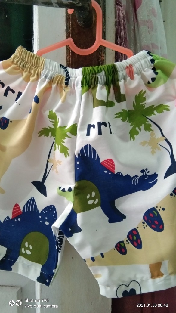 Age Of Dino - Kain Sprei Katun Lokal Meteran Star Bintang Kecil