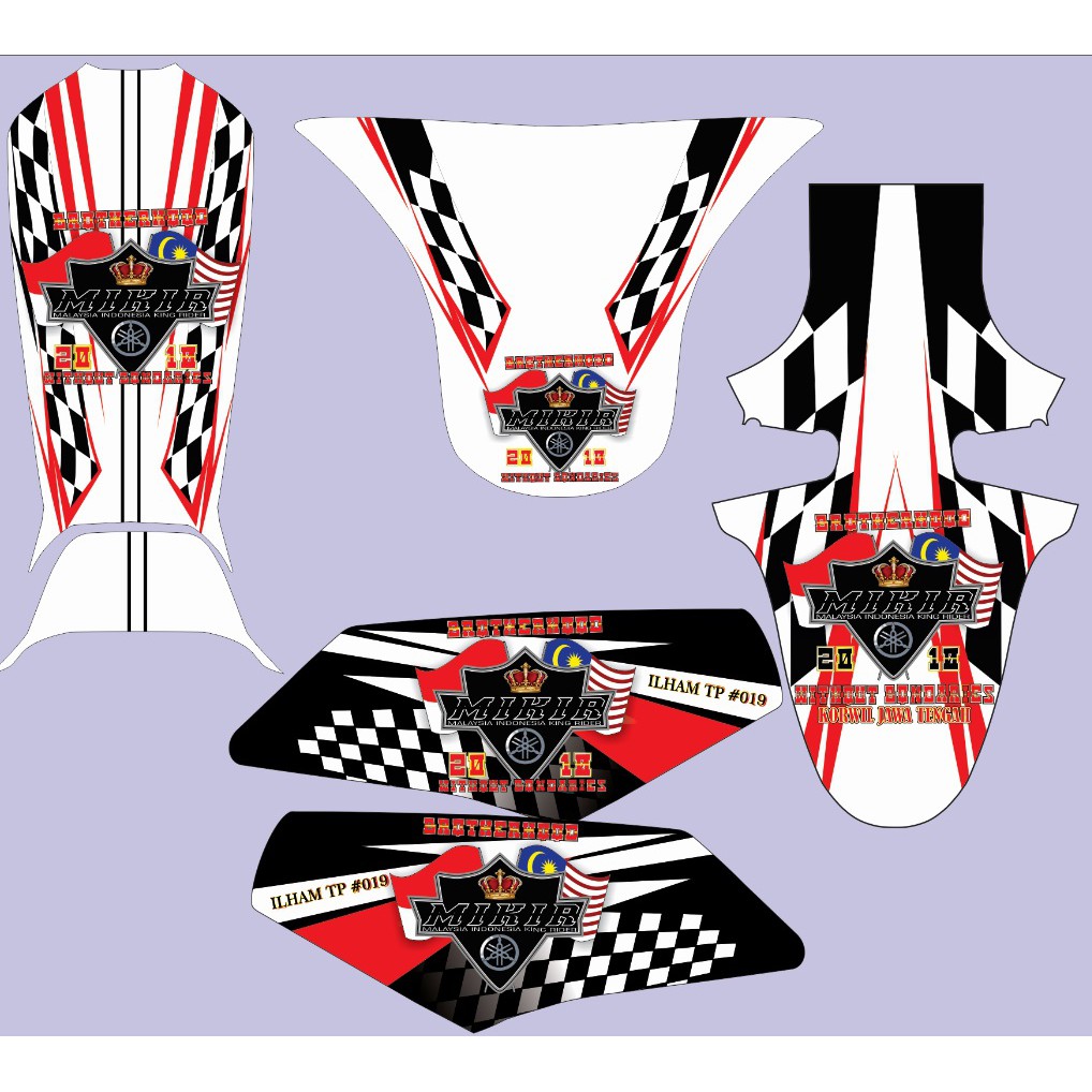 STIKER FULL BODY RX KING