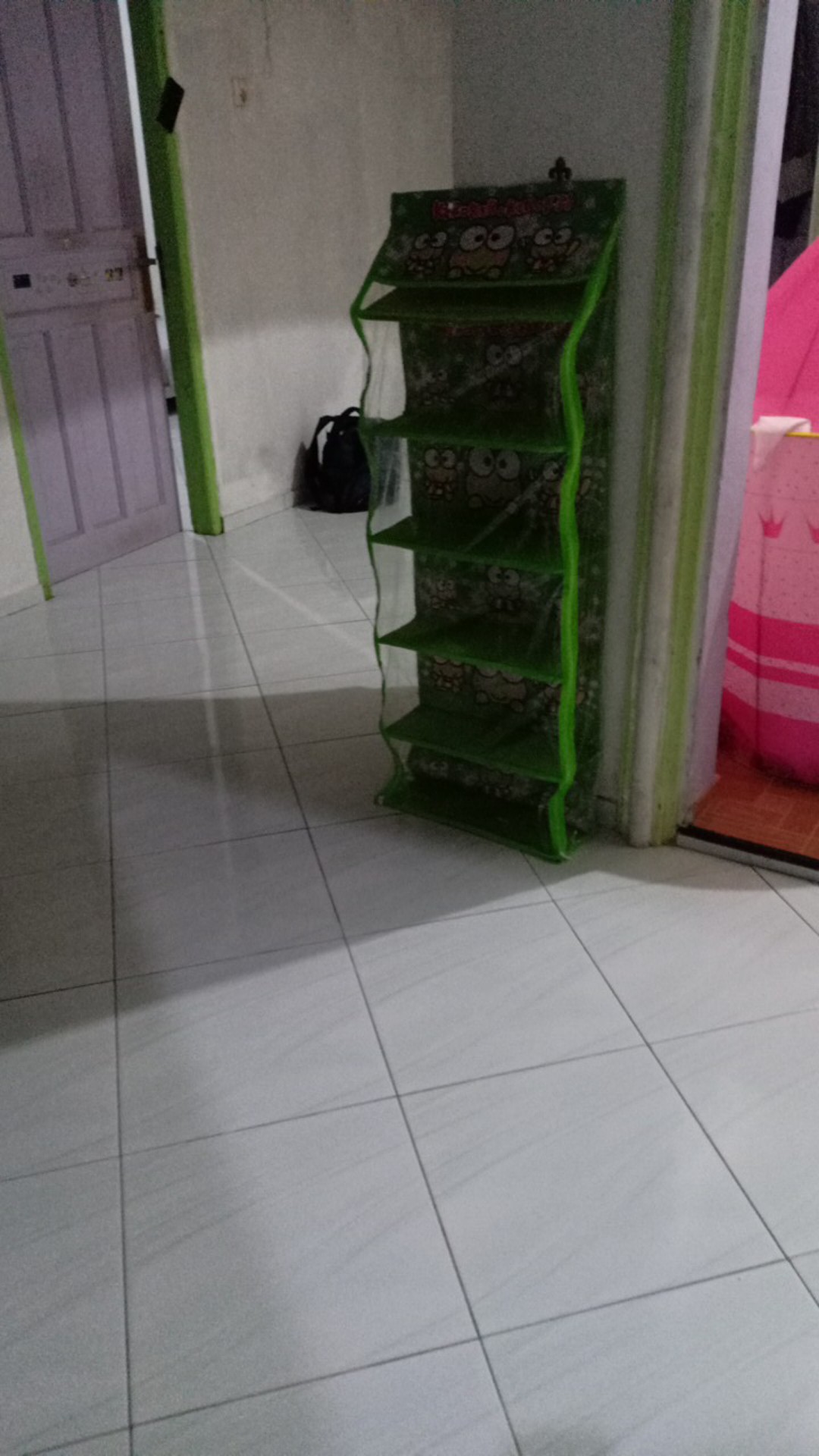 Rak Tas Gantung Hanger Bag Zipper Motif Karakter