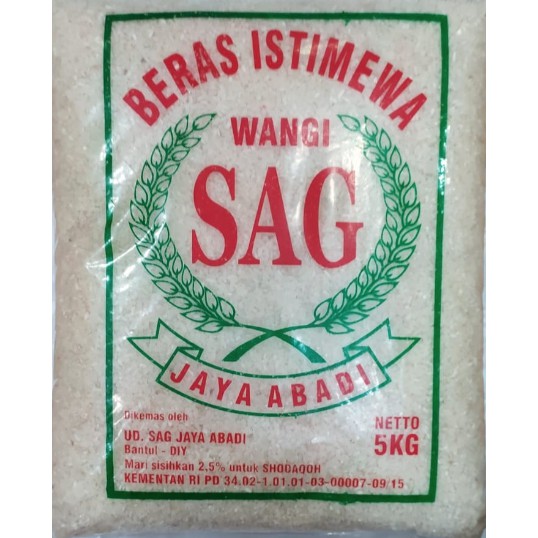 

SAG-Beras Wangi 5 Kg