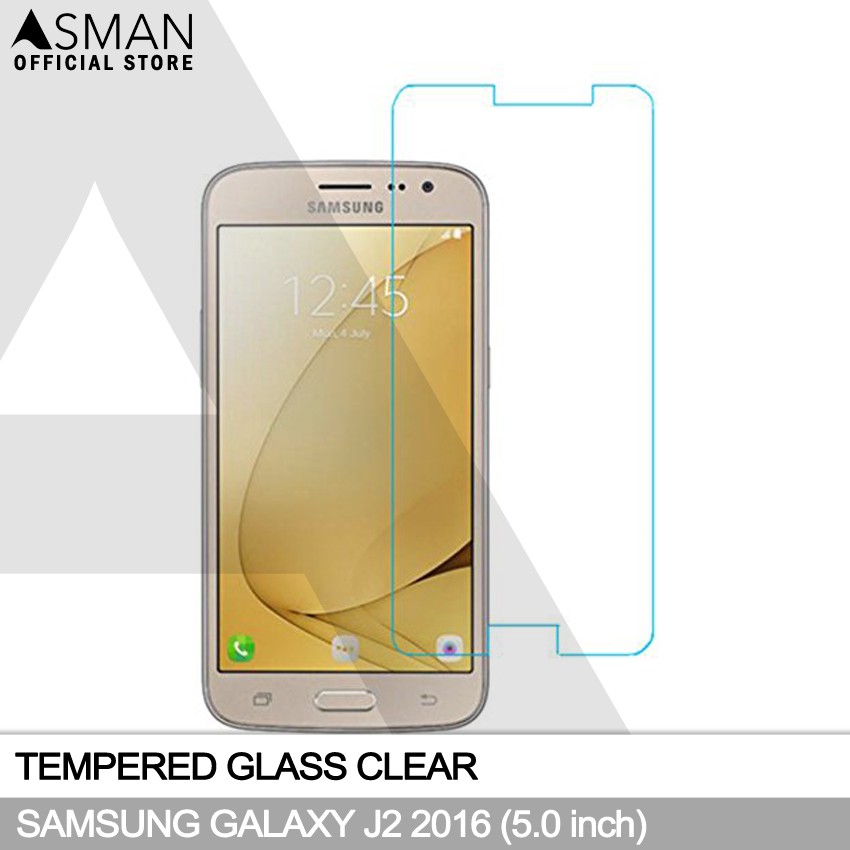 Tempered Glass Samsung Galaxy J2 (2016) / J210 (5.0&quot;) | Anti Gores Pelindung Layar Kaca - Bening