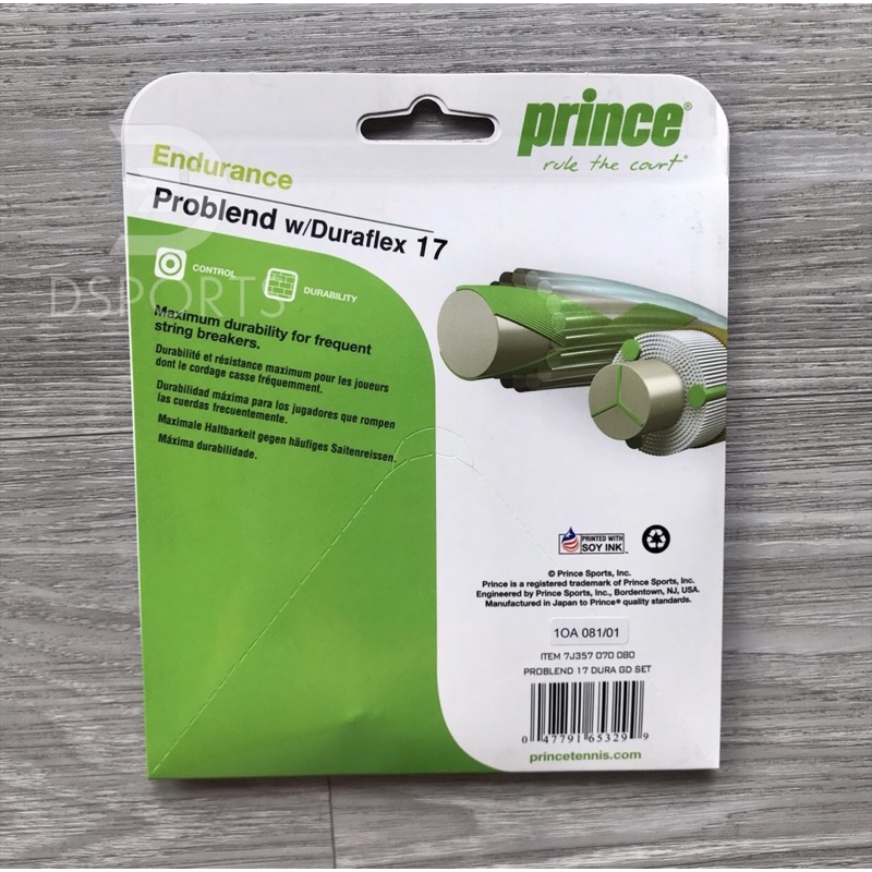 Prince Problend 17/ Duraflex ( Tennis String Senar Tenis ) ORIGINAL