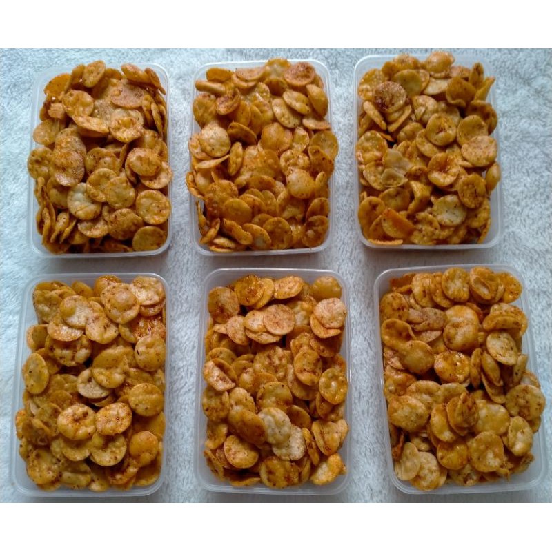 

cipeng asin pedas kemasan box