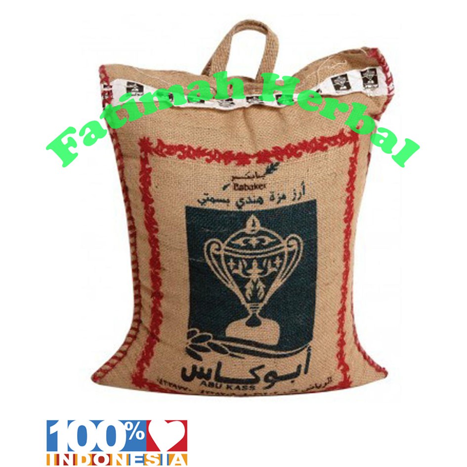 

Beras India Basmati Abu Kass - Abukas - 5 kg