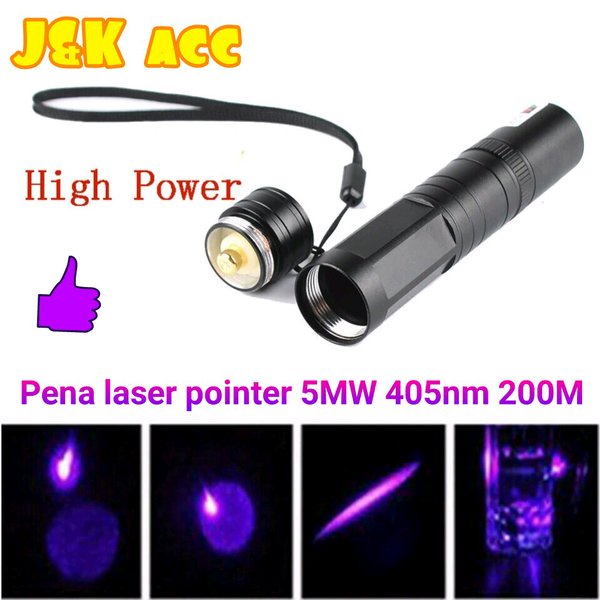 

paket murah senter darurat laser purple beam super terang 200M-pena laser pointer presentasi-laser
