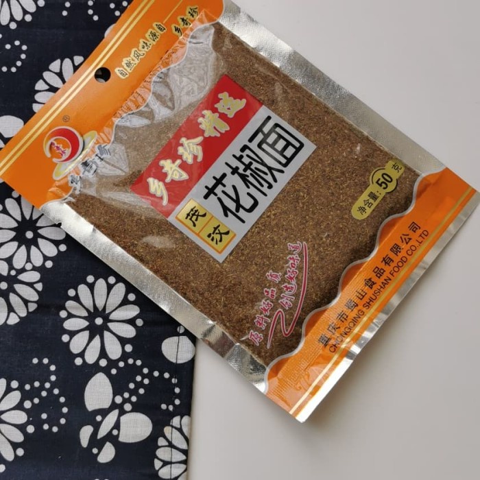 

HUAJIAO MIAN HALUS / BUBUK MALA SI CHUAN