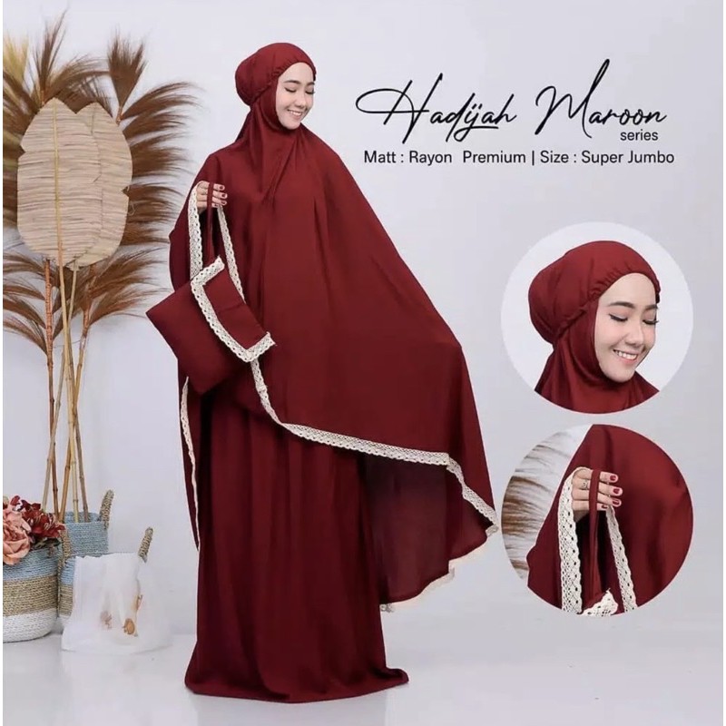 MUKENA KATUN RAYON POLOS