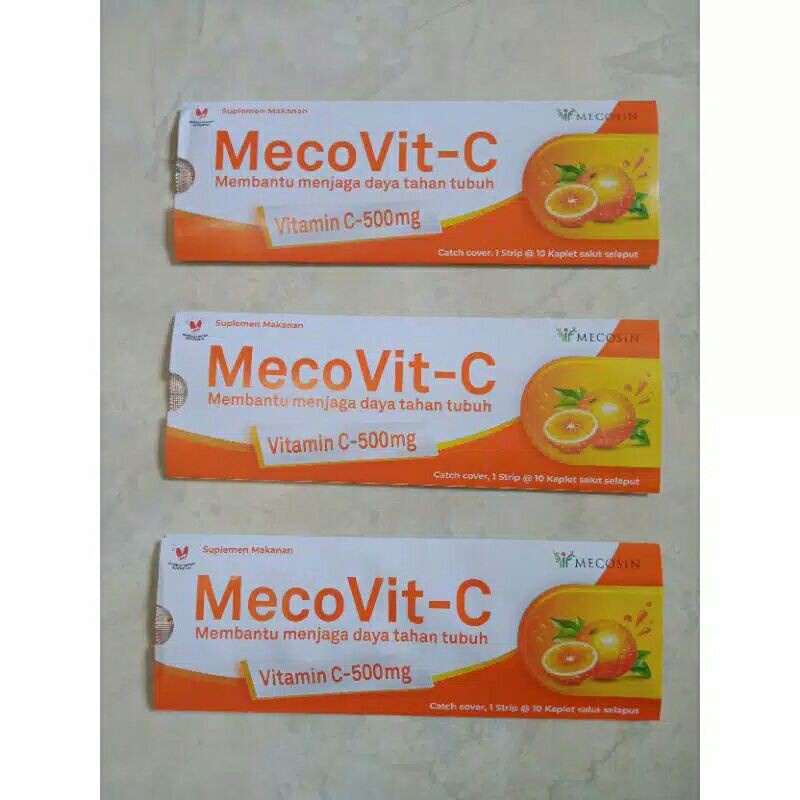 MECOVIT C VITAMIN C 500MG 10 TABLET