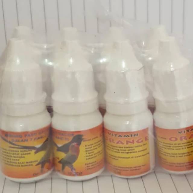 Vitamin orange /vitamin burung kicau