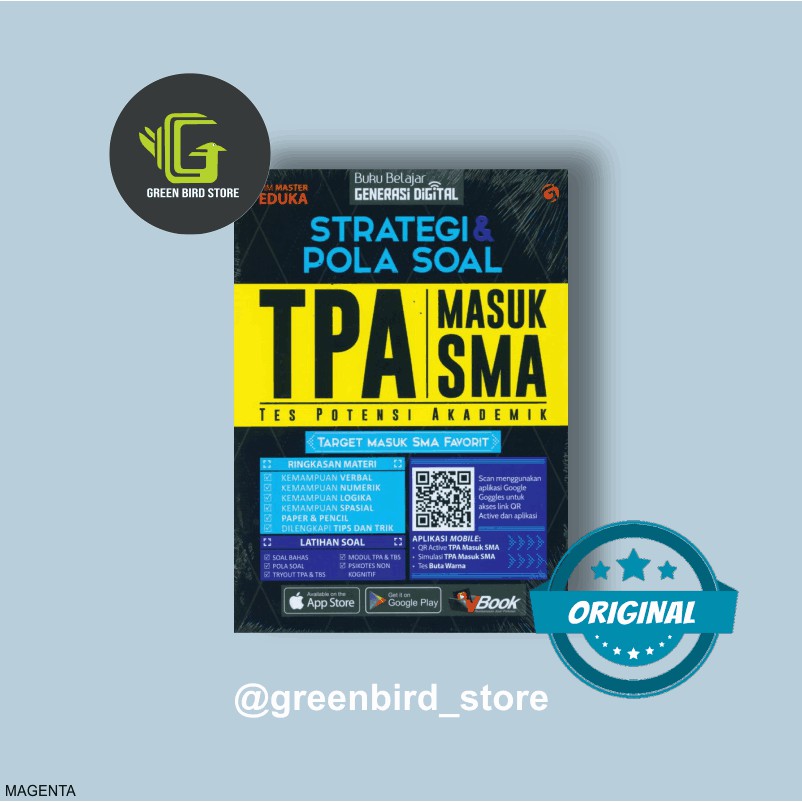 Buku Strategi Pola Soal Tpa Masuk Sma Shopee Indonesia