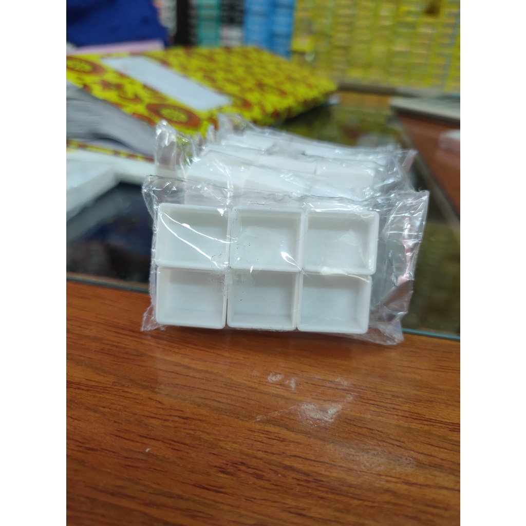 

art creation empty half pan isi 6 buah