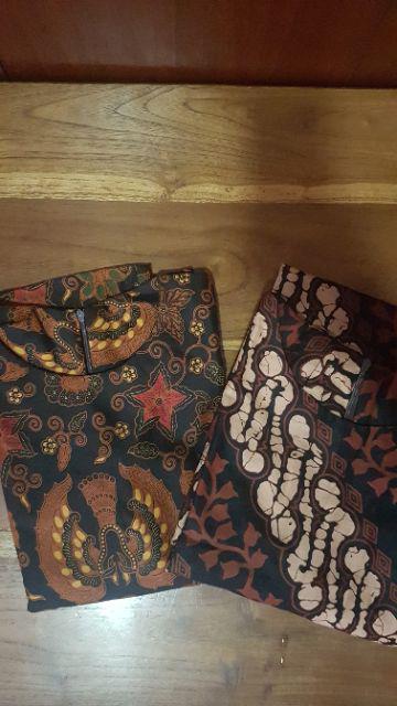 Comfortclothes9 - [ Real Pict] Atasan Batik Wanita Lengan 3/4 Seragam Kantor Lengan 3/4