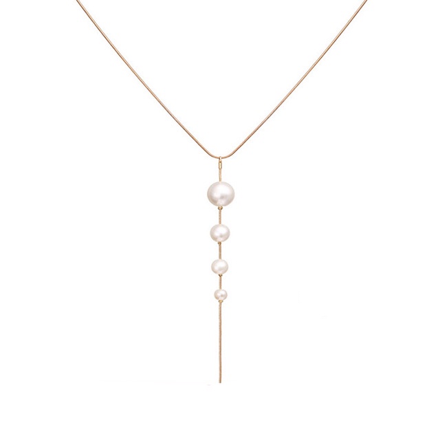 17KM Multi-layer Necklace Bohemian Chain Shell Horn Scallop-15#