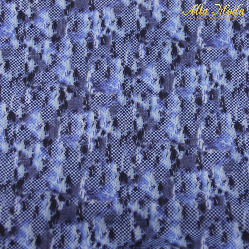 

Alta Moda Cotton Shirting Royal Blue Motif Abstrak (1M)