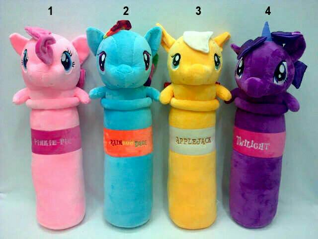 Bantal guling boneka kuda pony, bahan yelvo lembut guling my little pony