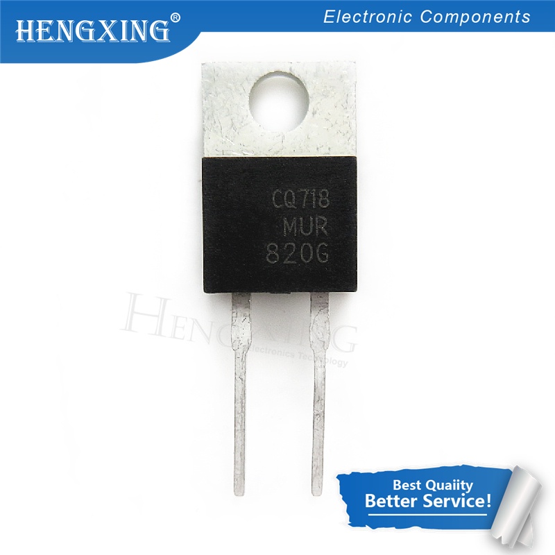 100pcs MUR820G MUR820G TO-220 8A 200V