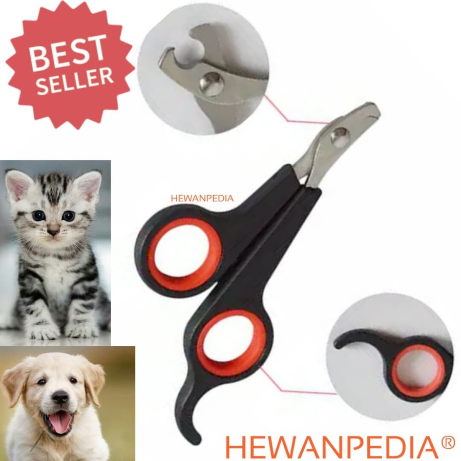 GUNTING KUKU HEWAN PELIHARAAN / ANJING / KUCING / KELINCI - Pet Nail Clipper