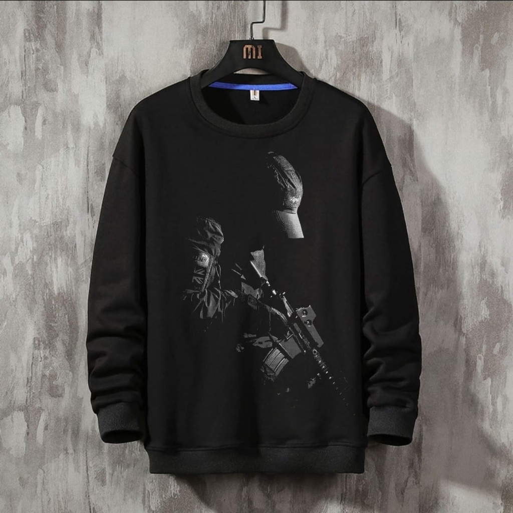 AMOSJKT28.ATASAN LENGAN PANJANG/BAJU SWEATER SNIPER/JUMPER