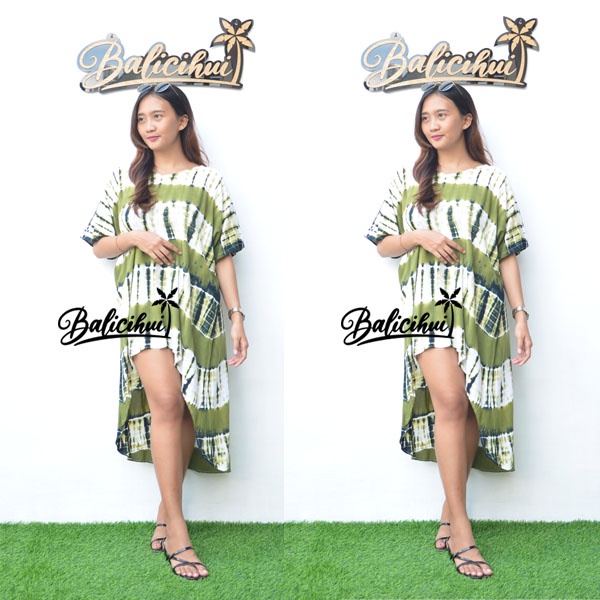 Balicihui Kaftan Freya Kaftan Wanita Dress Kaftan Tiedye Kaftan Oversized Tunik Panjang