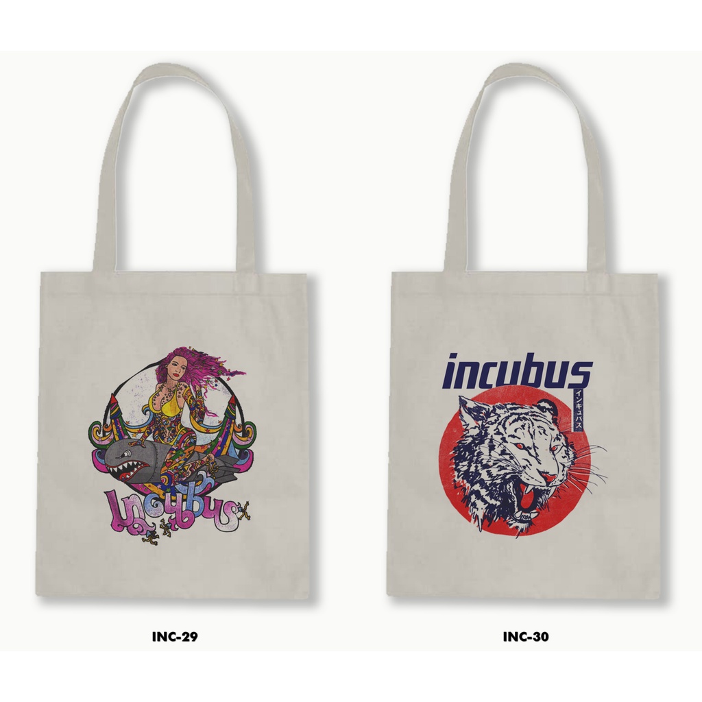 TOTE BAG BLACU - INCUBUS 02