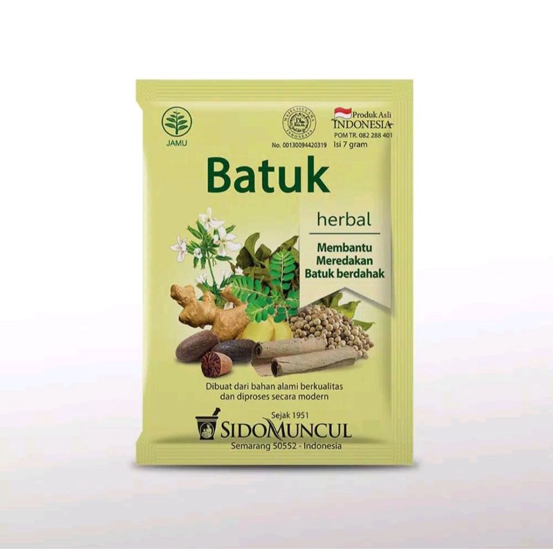 

Jamu Batuk Sido Muncul