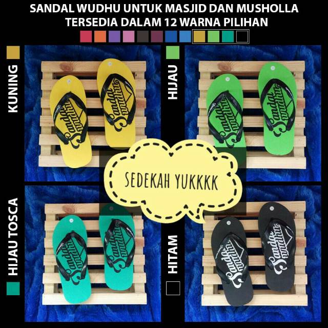 Promo!!!Sandal Mesjid/Musholla (10 pasang)