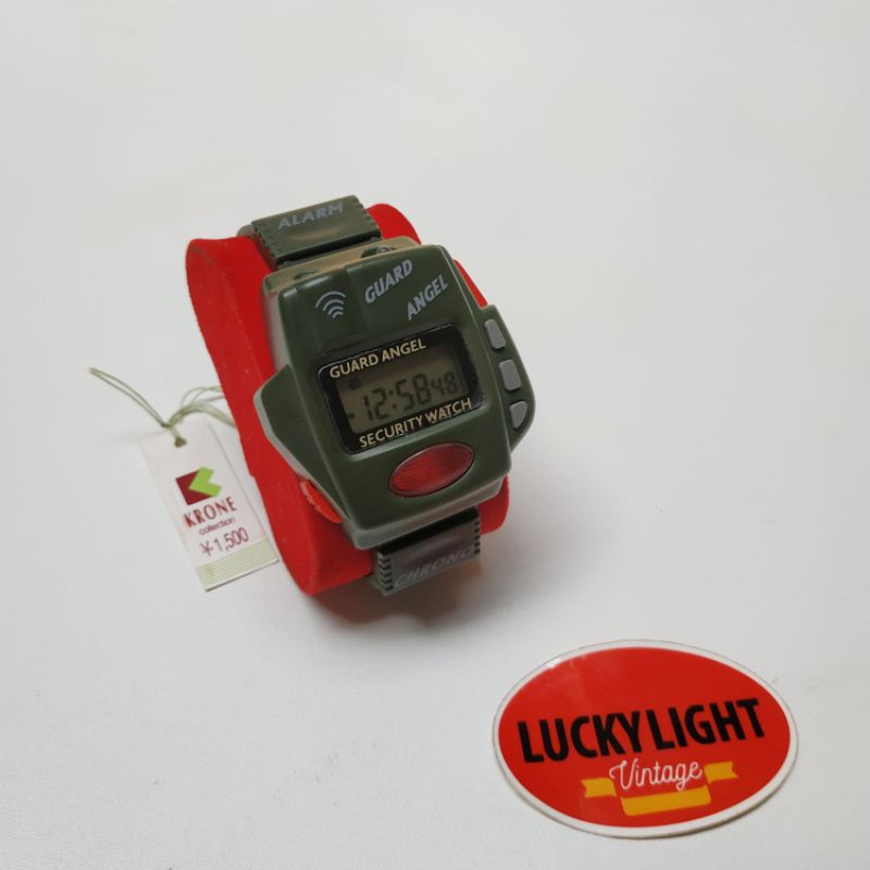 jam tangan jadul vintage security guard angel watch