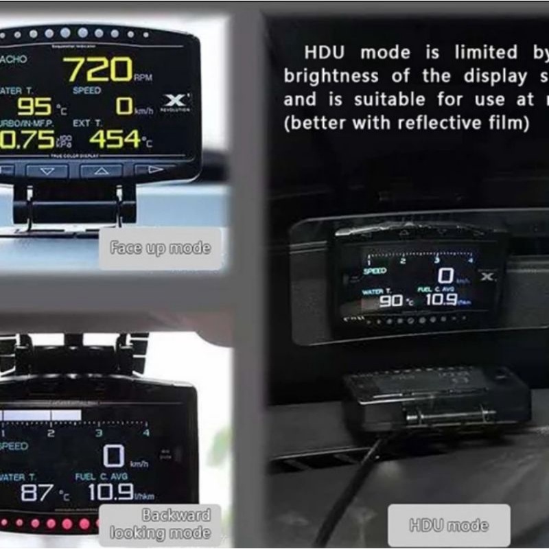 lufi x1 revolution obd2 multi information display and smart digital gauge original