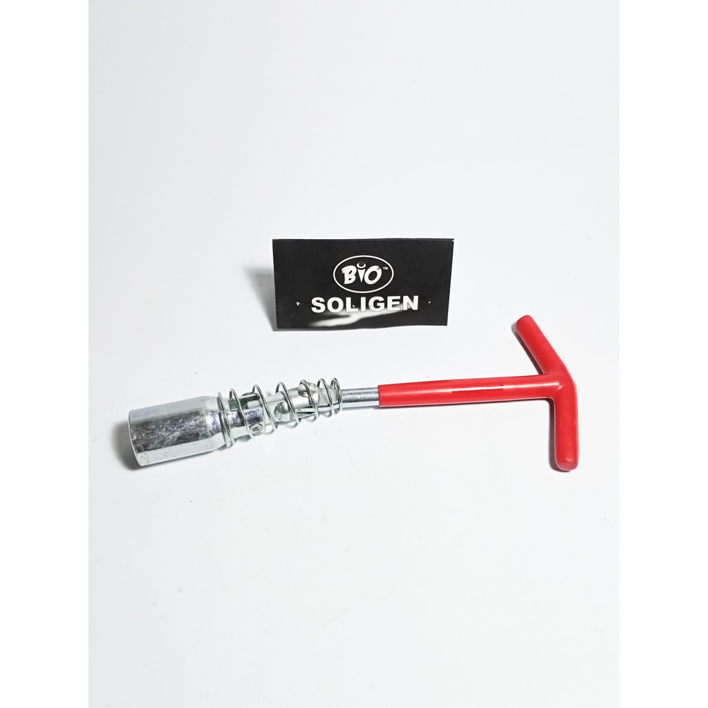 KUNCI BUSI 16 mm dan 21 mm 2 Mata Fleksibel Kunci T Mobil Motor