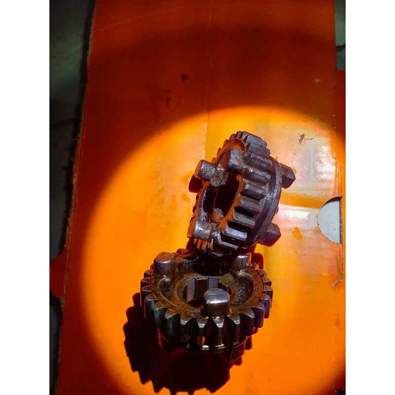 gigi gear rasio sekunder mata 26t cb100 cb125 k2 original second