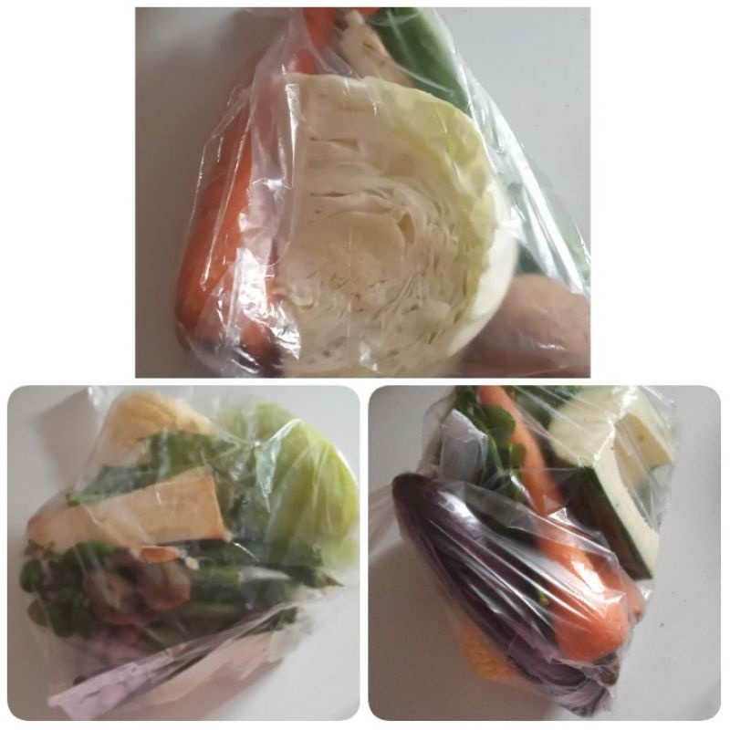 

paket sayur sop segar fresh bersih rapih siap masak