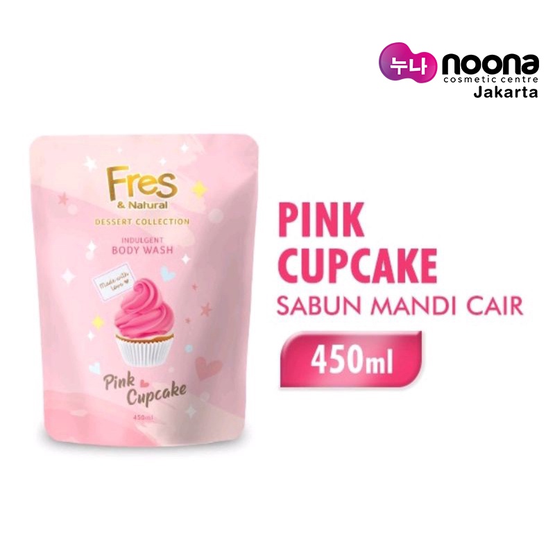 FRES &amp; NATURAL DESSERT COLLECTION INDULGENT BODY WASH 450ML