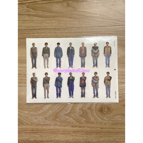 BTS Deco Kit Sticker Set