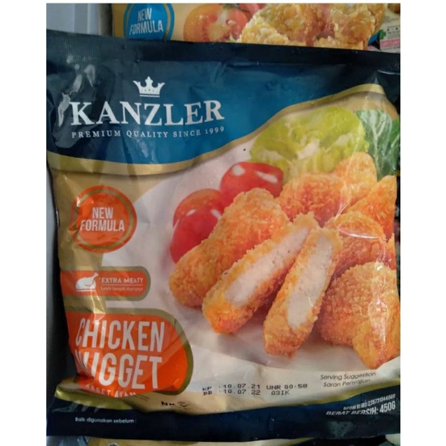 

kanzler ori chicken nuget 450 gr