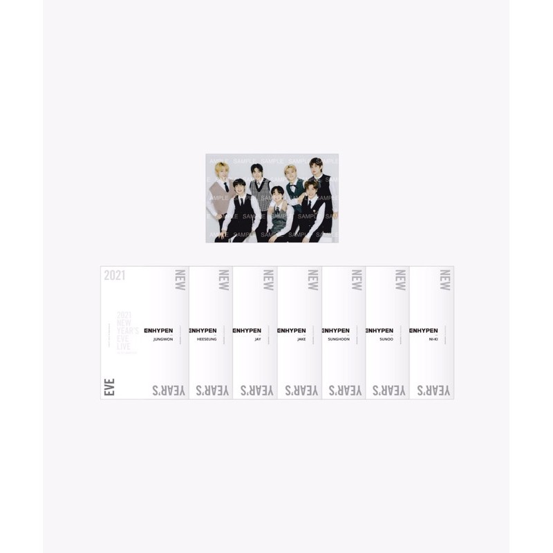 

[READY STOCK] SHARING POSTCARD NYEL ENHYPEN 2021