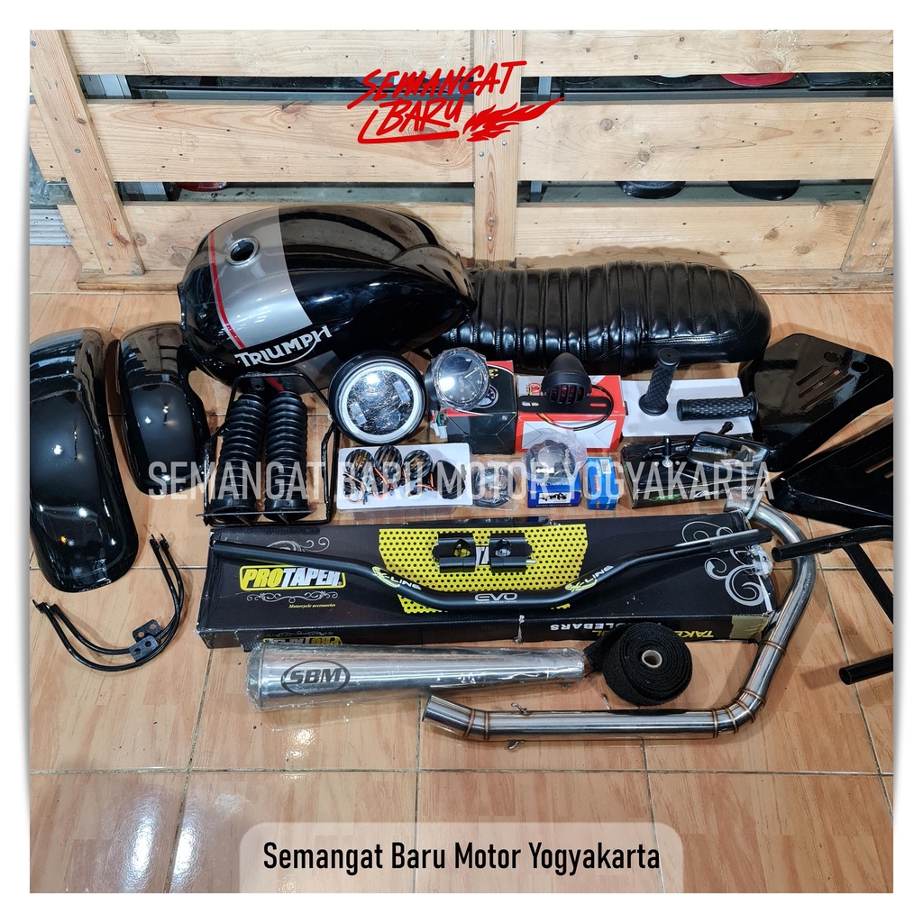 paket japstyle megapro , tiger , scorpio , thunder , byson