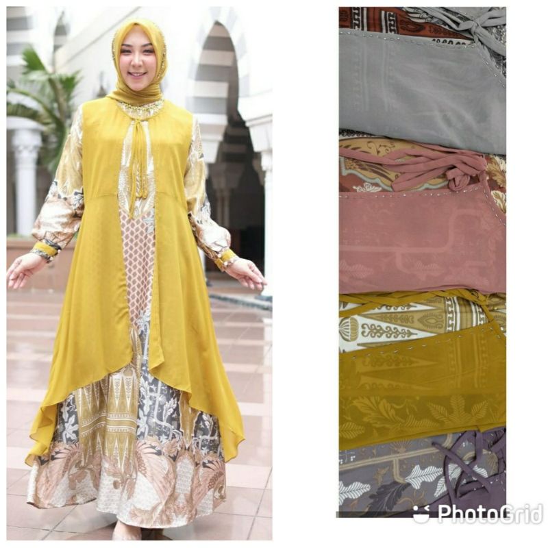 OMLINE. KEBAYA  // ANINDIRA DRESS // dior silk mix ceruty + payet