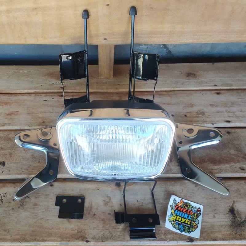 Paket Lampu Depan Rx King 2004 Bracket Lampu Rx King Breket Lampu Depan Rx King Oval