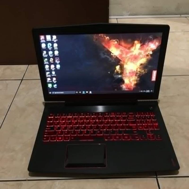 laptop gaming lenovo legion y520. intel core i7 7700hq, nvidia gtx 1050ti 4gb, ram 8gb, ssd nvme 500