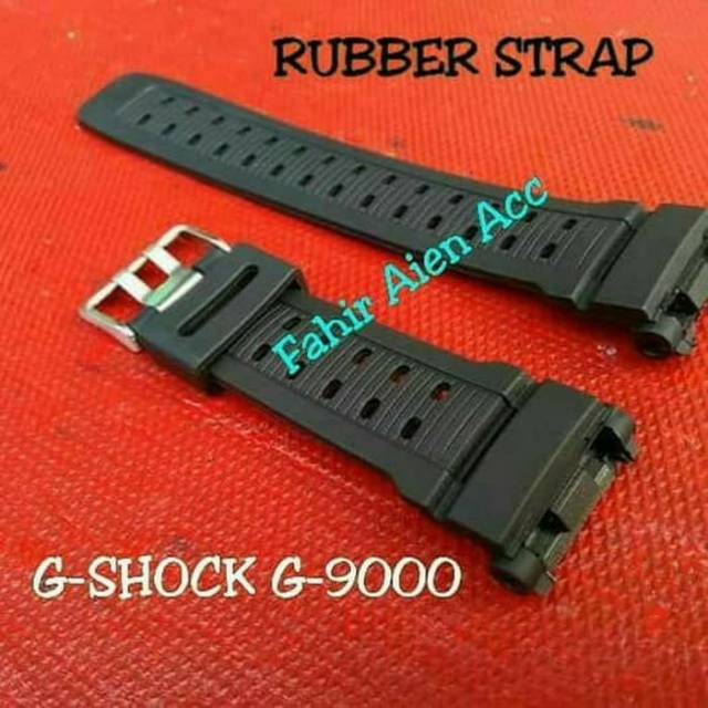 RUBBER STRAP TALI JAM CASIO G-SHOCK G-9000 G9000 G 9000 CASIO GSHOCK G-9000