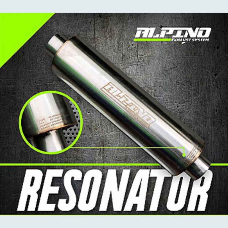 Resonator Knalpot Mobil Alpino | Alpino Exhaust Murah