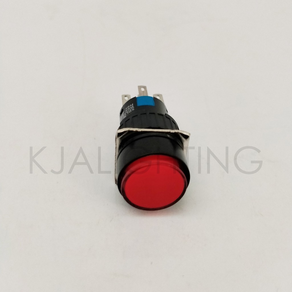 Push Button - Lampu Panel Indikator 24DVC 16MM Merah,Hijau,Kuning