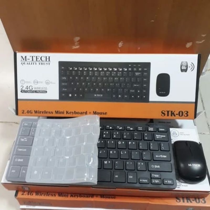 Keyboard Wireless Mouse Wireless Mini M-Tech STK-03 M-Tech STK03