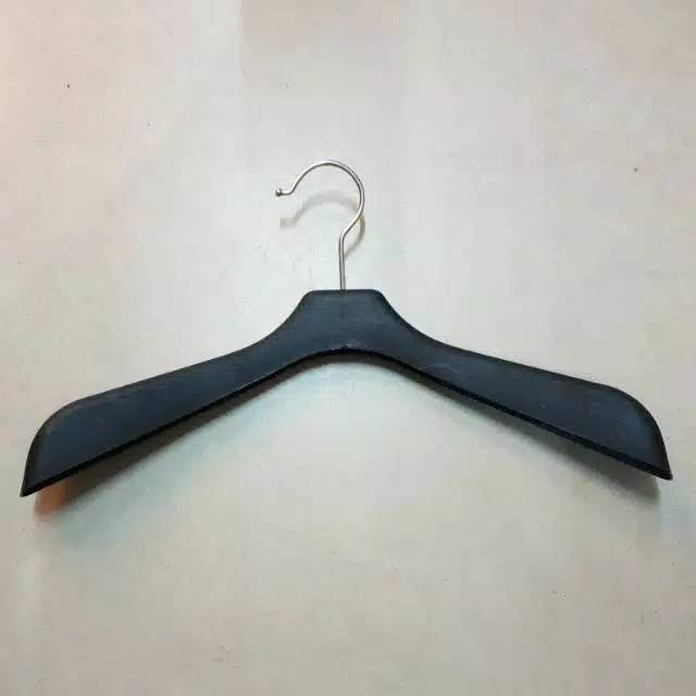 Hanger Jas 181 Hitam (12Pcs) Gantungan Baju Gantungan Jas Hanger Baju